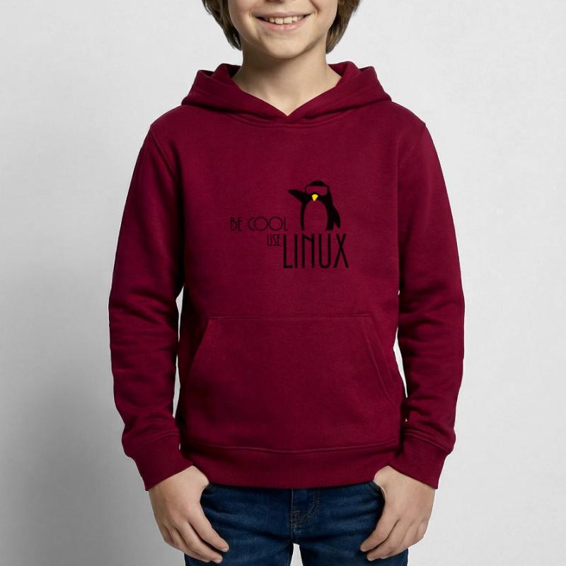 be cool use linux Kids Hoodie