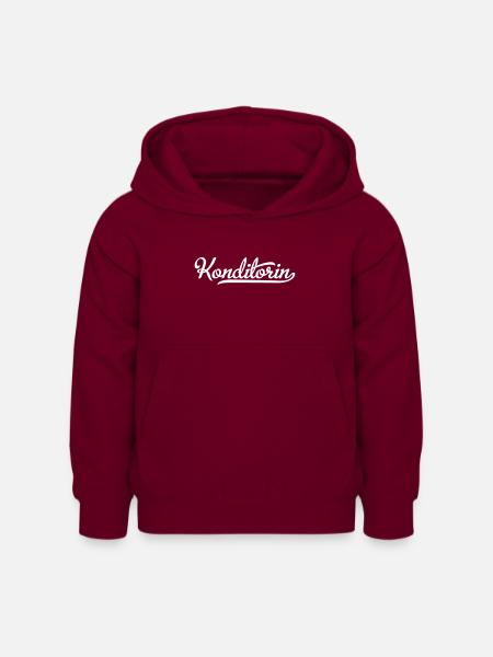 Konditorin - Kinder Hoodie - Bordeaux