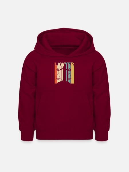 Anwalt - Kinder Hoodie - Bordeaux
