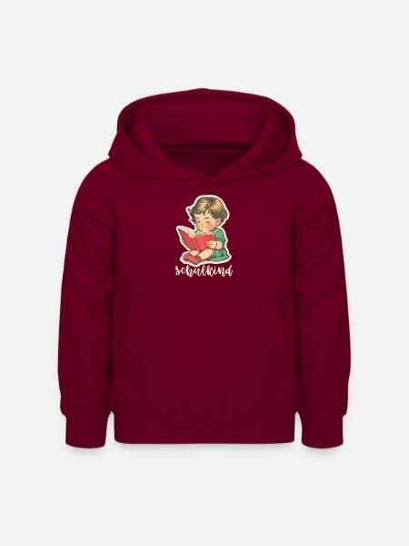 Schulkind, Erste Klasse - Kinder Hoodie - Bordeaux