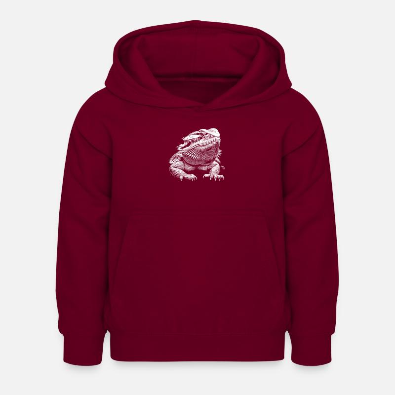 Bartagame - Kinder Hoodie - Bordeaux