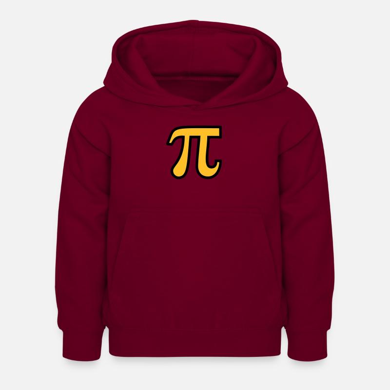 Pi - Kinder Hoodie - Bordeaux