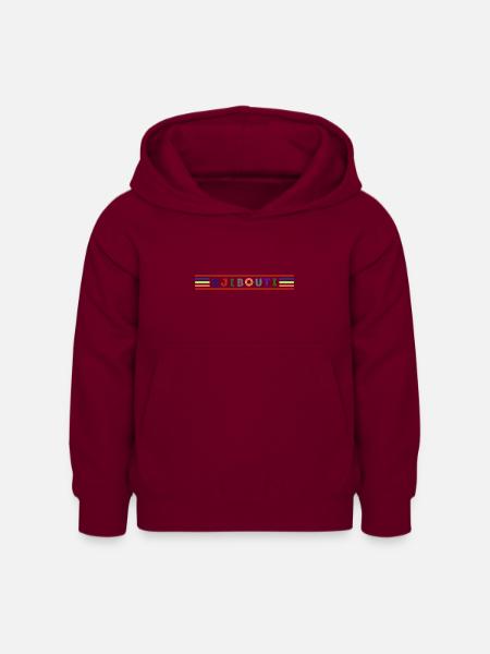 DSCHIBUTI - Kinder Hoodie - Bordeaux