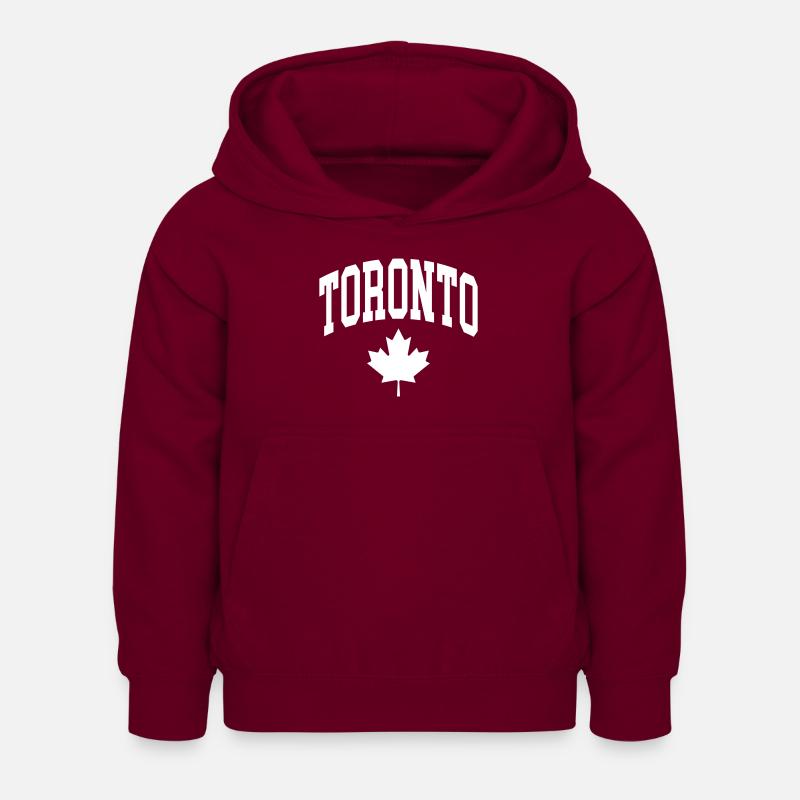 Toronto Maple Leaf - Sweat à capuche Enfant - bordeaux