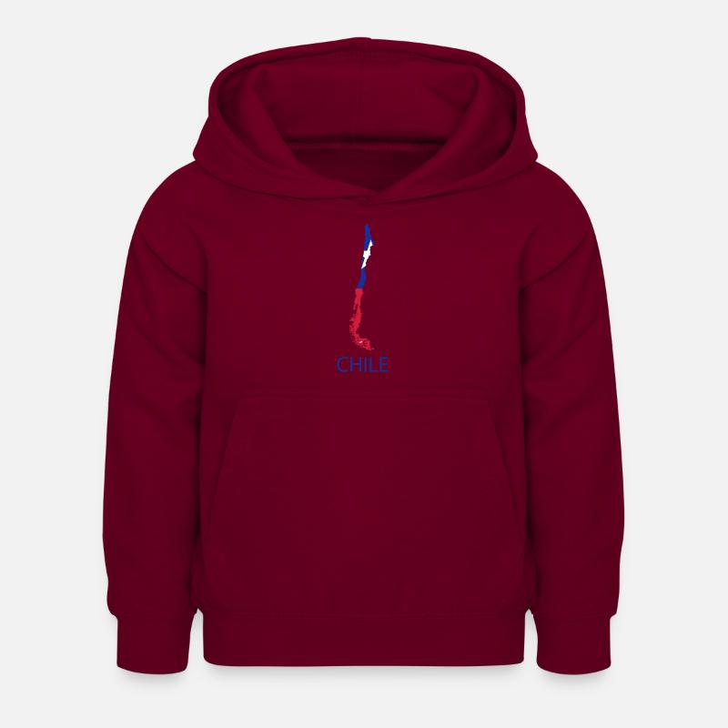 chile - Kinder Hoodie - Bordeaux