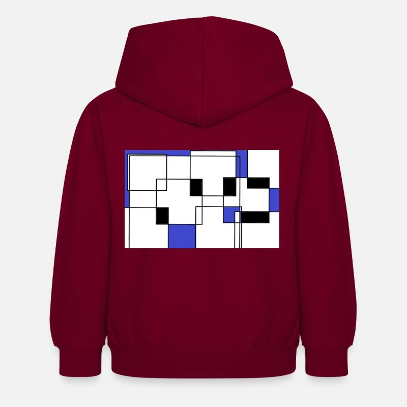 Sequence - Sweat à capuche Enfant - bordeaux