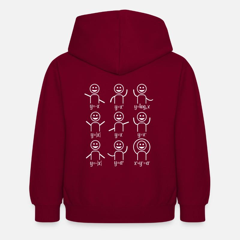 Professeur de maths algèbre danse maths - Sweat à capuche Enfant - bordeaux