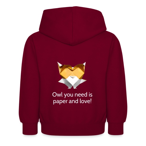 Origami Owl - Owl you need is paper and love! - Kids Hoodie