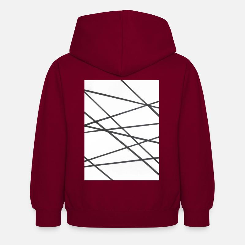 Tiny - Sweat à capuche Enfant - bordeaux