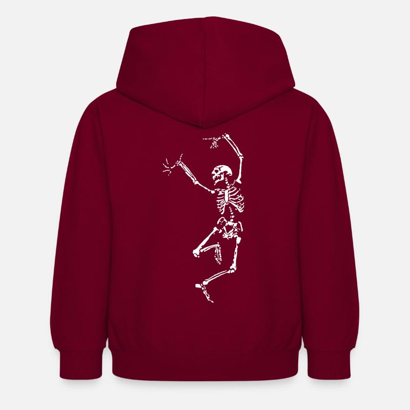 danse - Sweat à capuche Enfant - bordeaux