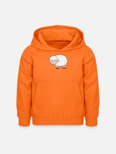 Schaf Schafe - Kinder Hoodie - Orange