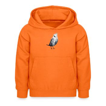 Bird in the forest mist - Kids Hoodie - orange - Front - AI Model Kid Female (0cm)