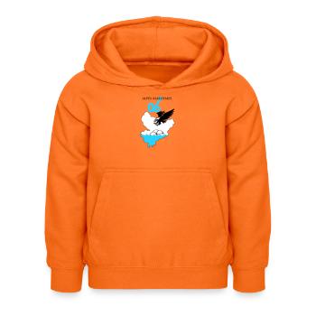 Alpes Maritimes - Sweat à capuche Enfant - orange - Devant - AI Model Kid Female (0cm)
