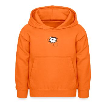 Woolly Beastie freaks out © Chyropterum Innoxius - Kids Hoodie - orange - Front - AI Model Kid Female (0cm)