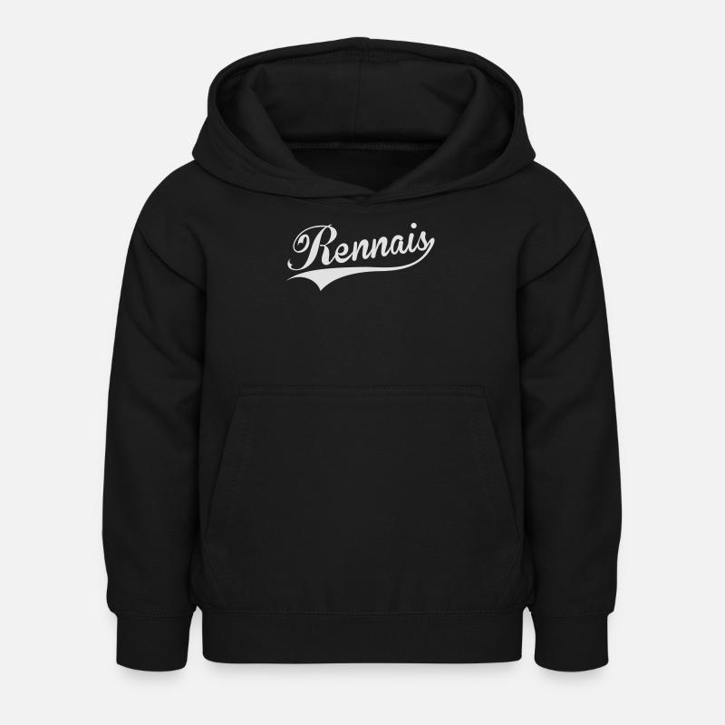 Rennais - Sweat à capuche Enfant - noir