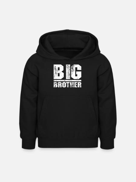 Orwellian Surveillance Bold - Kids Hoodie - black