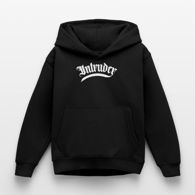 intruder hacker eindringling clan sticker computer Kinder Hoodie