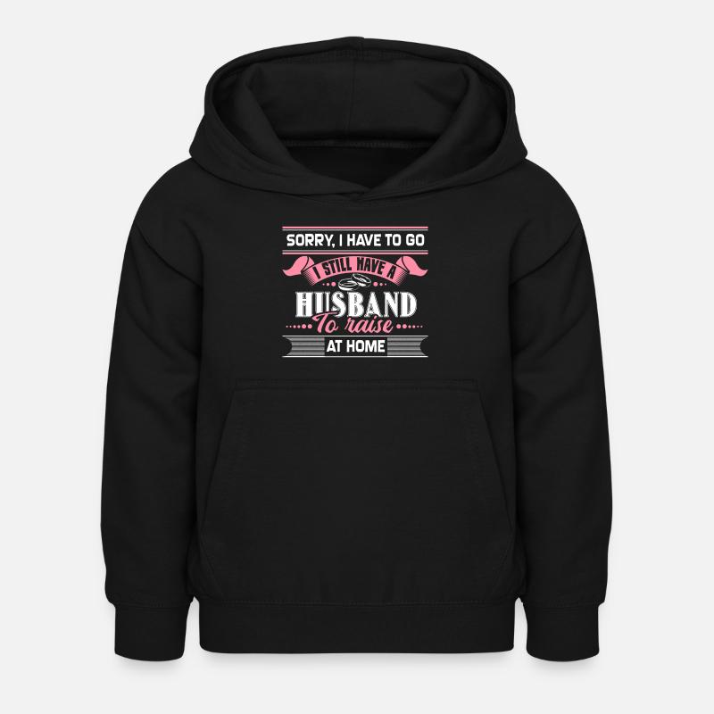 Mari mari Ehering - Sweat à capuche Enfant - noir