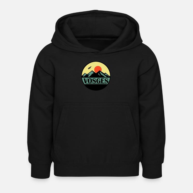 Vosges - Sweat à capuche Enfant - noir