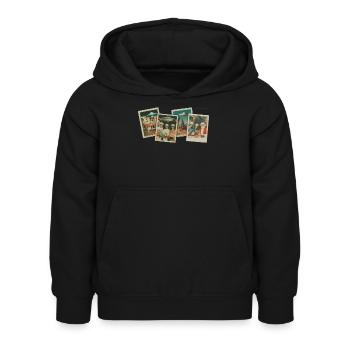 Christmas 1947 - Kids Hoodie - black - Front - AI Model Kid Female (0cm)