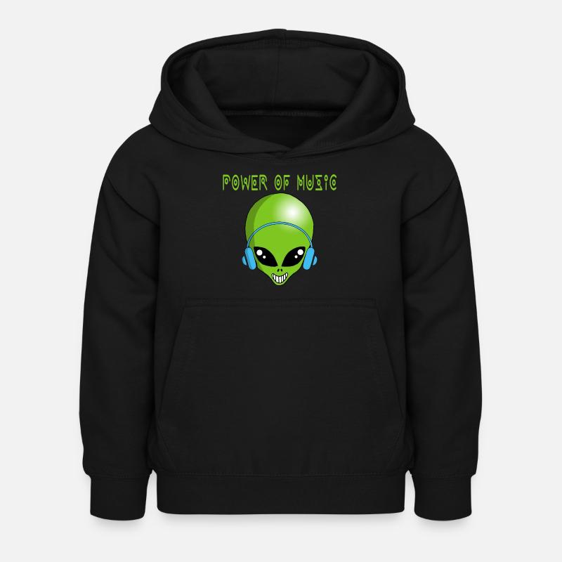 Musique intersidérale - Sweat à capuche Enfant - noir