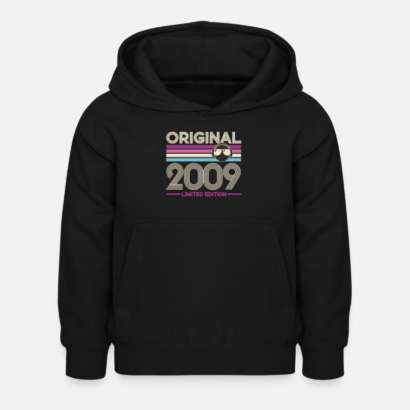 Originale limitierte Edition 2009 - Kinder Hoodie - Schwarz