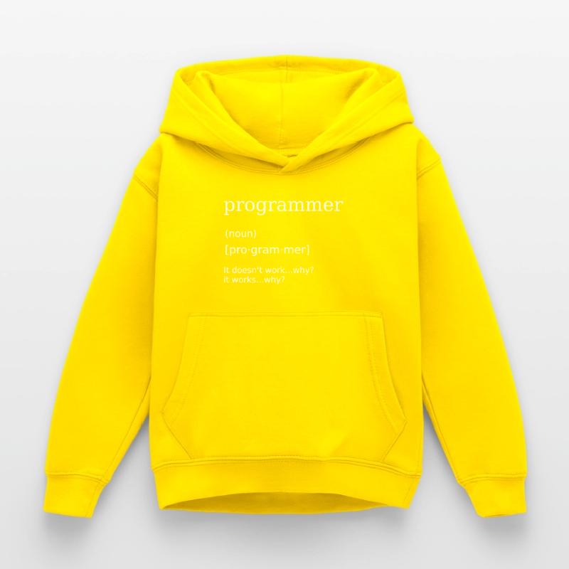 Programmer Computer Scientist Programming Humor Kids Hoodie