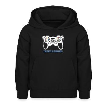 Game Console Gamer - Kids Hoodie - black - Front - AI Model Kid Female (0cm)