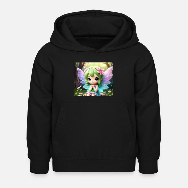 Fée by H - Sweat à capuche Enfant - noir