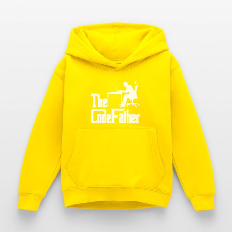 The Codefather Programmer Coder Developer Software Kinder Hoodie