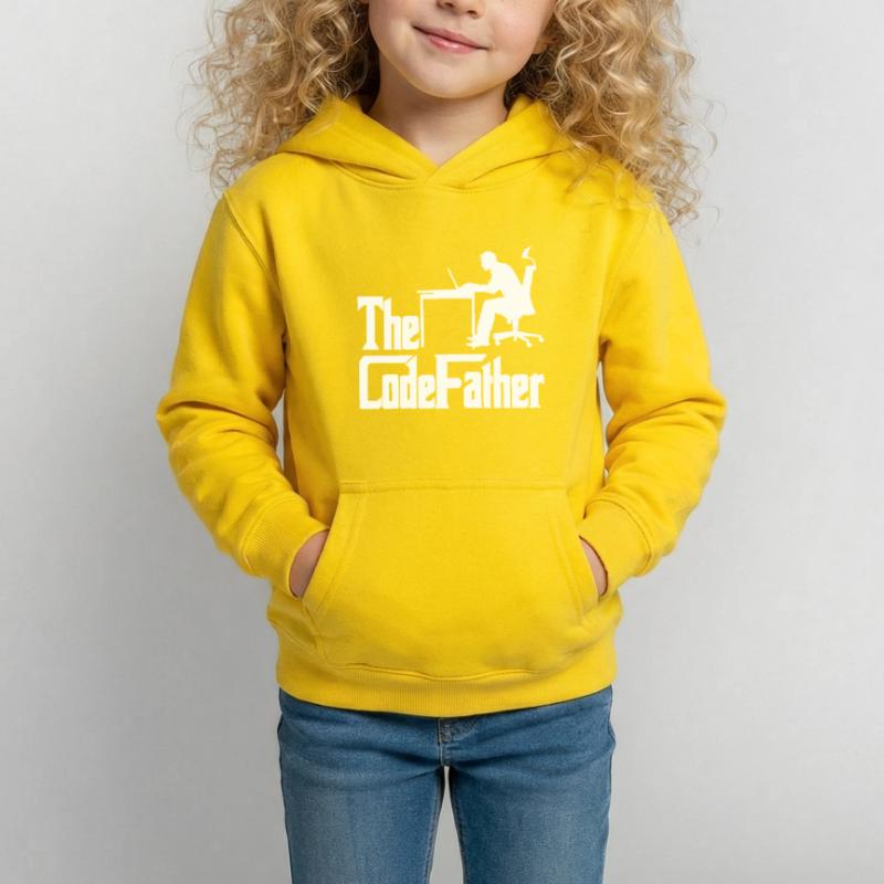The Codefather Programmer Coder Developer Software Kinder Hoodie