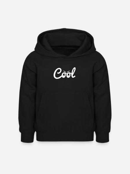 cool Cool - Kinder Hoodie - Schwarz