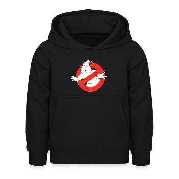 Ghostbusters Logo - Kinder Hoodie - Schwarz - Vorne - AI Model Kid Female (0cm)