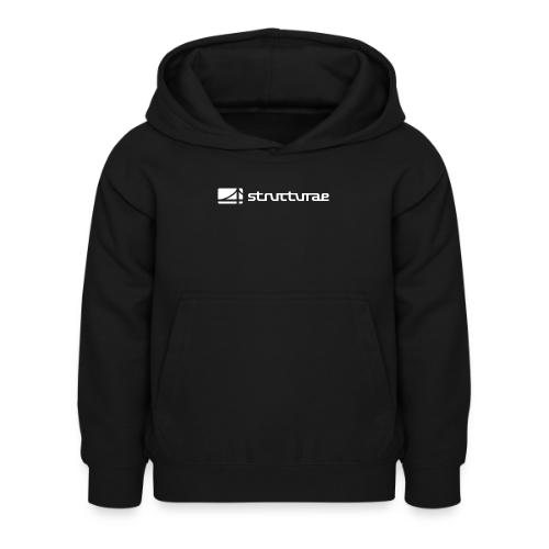 Structurae bianco - Felpa con cappuccio per bambini