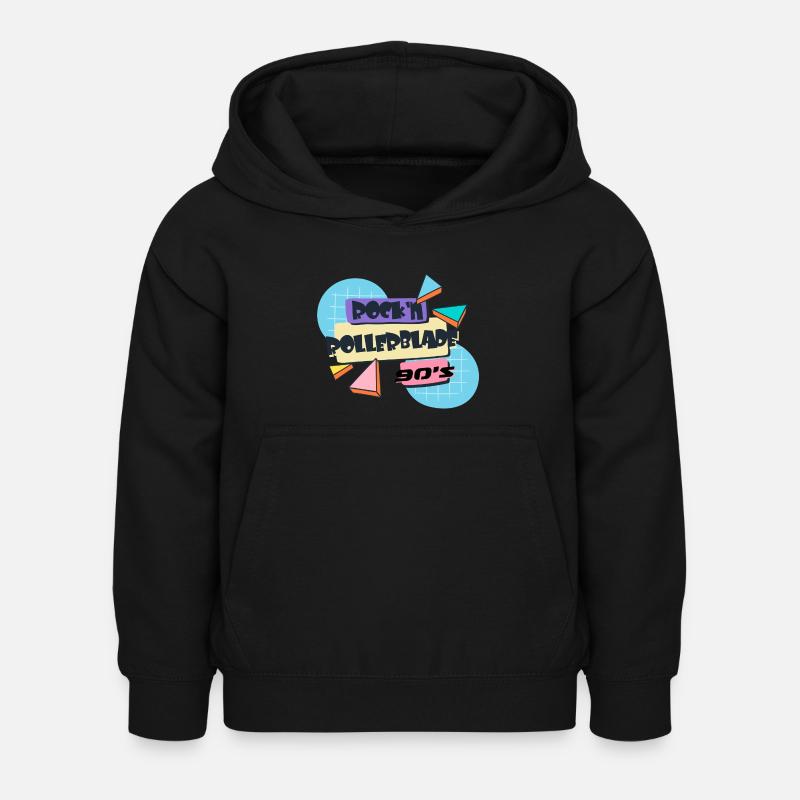 Rock n Rollerblade - Sweat à capuche Enfant - noir