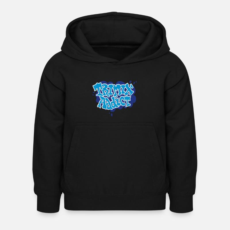 TRIMIX_small - Sweat à capuche Enfant - noir