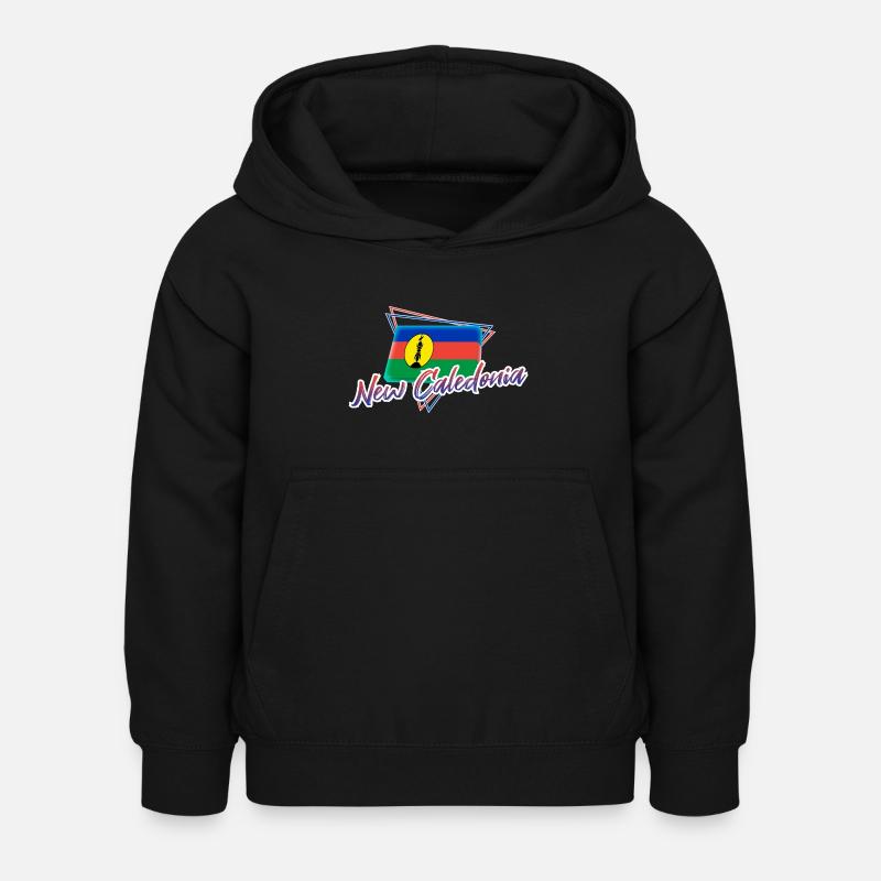 Nouvelle-Calédonie - Sweat à capuche Enfant - noir