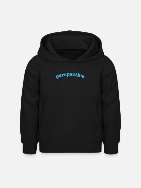 Perspective - Kinder Hoodie - Schwarz