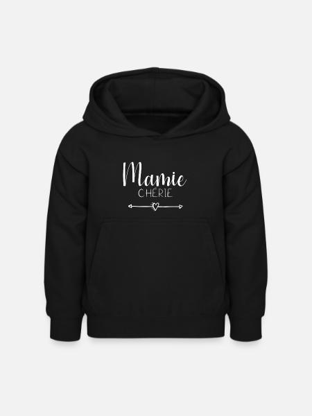 Granny darling - Kids Hoodie - black