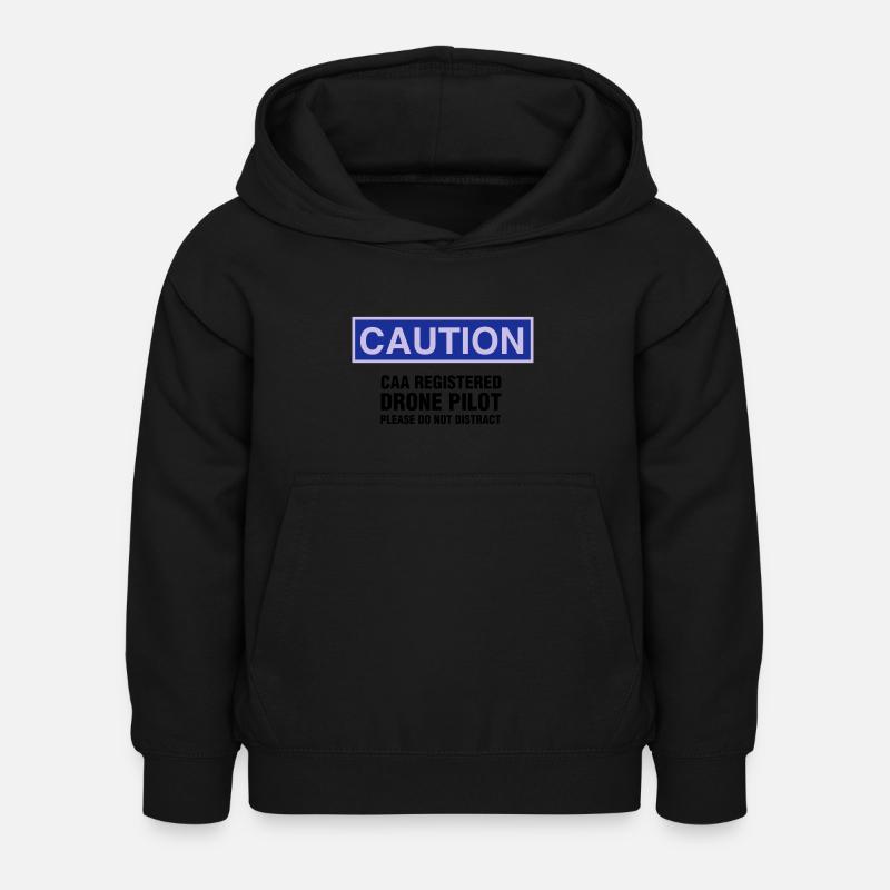 Drone Pilot - Kids Hoodie - black