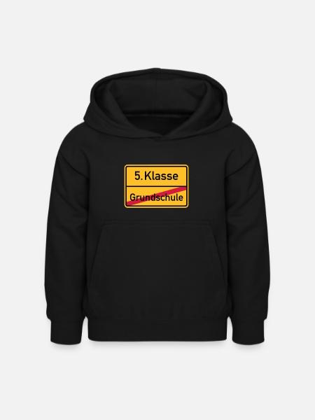 5. Klasse - Kinder Hoodie - Schwarz