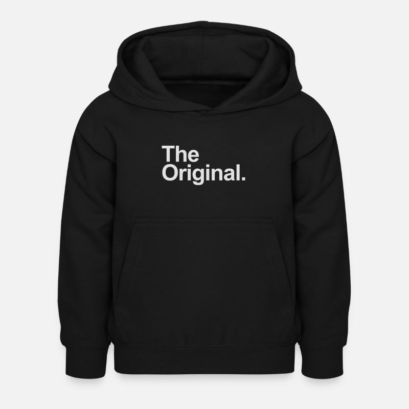 The original. - Sweat à capuche Enfant - noir