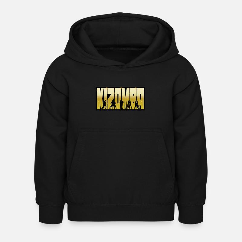 Kizomba Prestige v1 - Sweat à capuche Enfant - noir