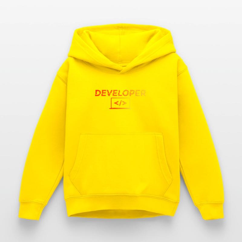 Developer - Informatik IT EDV PC Computer Shirt Kinder Hoodie