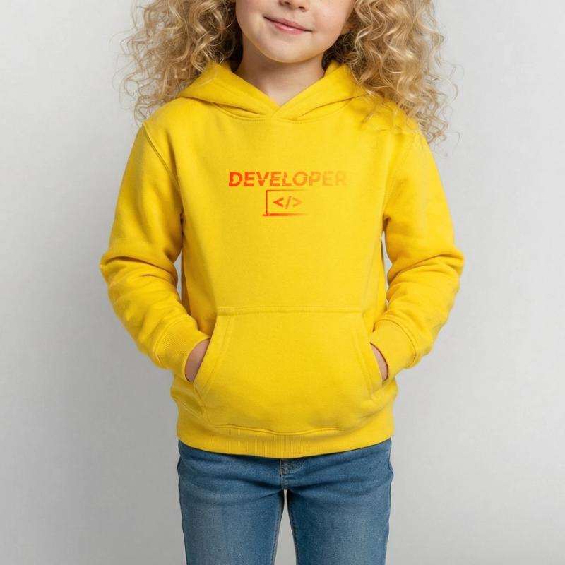 Developer - Informatik IT EDV PC Computer Shirt Kinder Hoodie