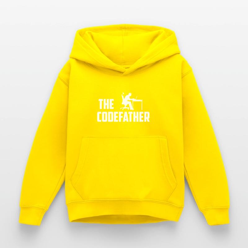 The Codefather Programmer Coder Developer Software Kinder Hoodie