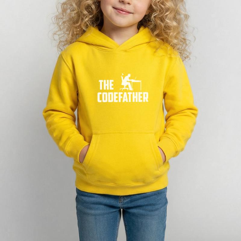 The Codefather Programmer Coder Developer Software Kinder Hoodie