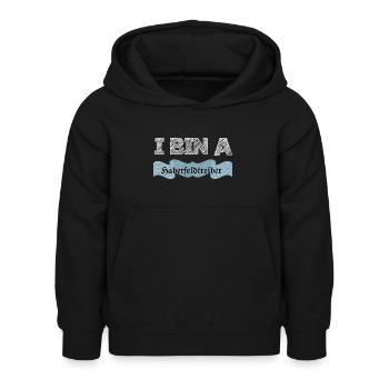 Haberfeldtreiber - Kinder Hoodie - Schwarz - Vorne - AI Model Kid Female (0cm)