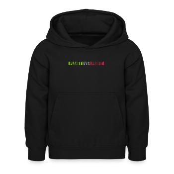 planet over profit Zitat - Kinder Hoodie - Schwarz - Vorne - AI Model Kid Female (0cm)