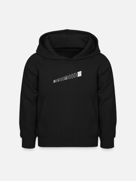 Binär Code Programm Sprache - Kinder Hoodie - Schwarz